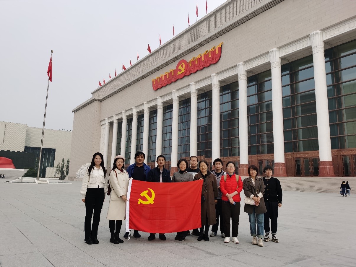 参观党史馆,感受新北京,喜迎二十大 ——科学史系教职工党支部举办参观中国共产党历史展览馆主题党日活动
