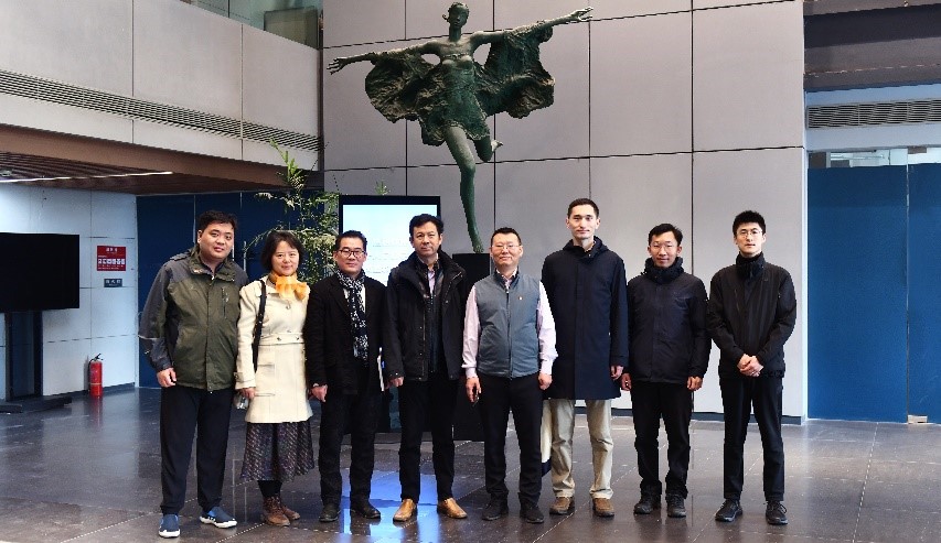 清华大学科学史系主任吴国盛一行应邀访问清尚集团