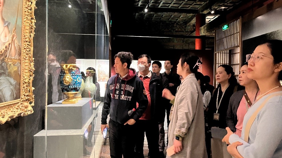清华大学科学史系与科学博物馆(筹)教职工赴故宫观展