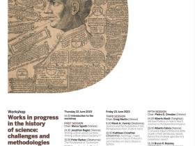 Alberto Bardi attended Workshop Works in Progress in the History of Science at Ca’ Foscari University Venice