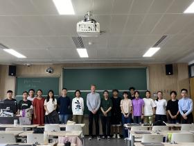 Professor Mathias Grote from Humboldt University in Berlin participated in a workshop and delivered lectures on